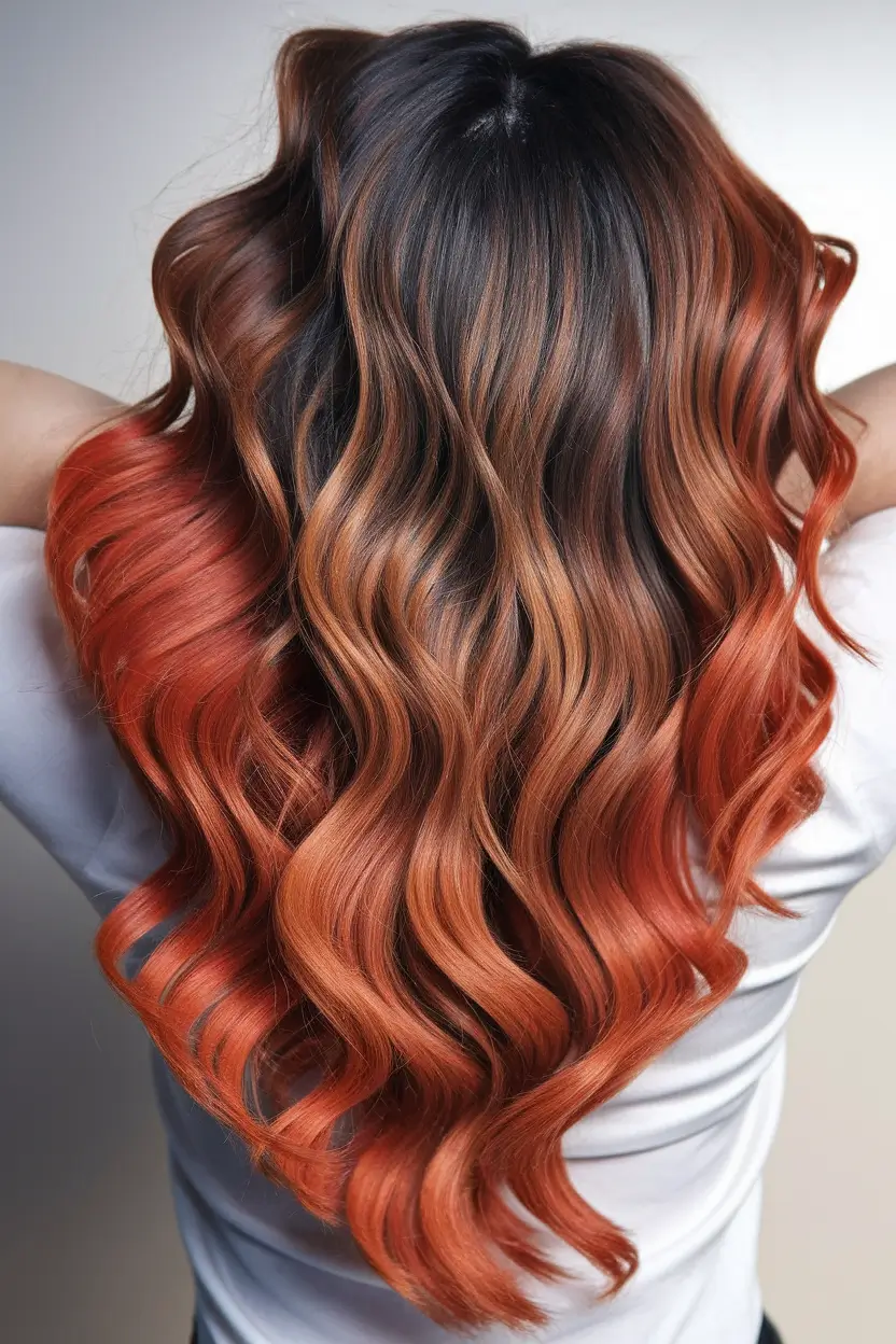 ombre hair colors blonde Golden Blonde Ombre with Dimensional Waves