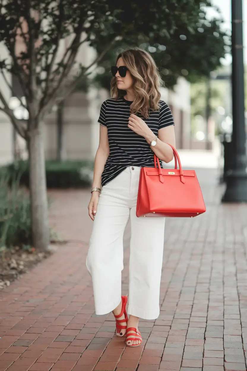 Your Dream Wardrobe Guide for July 2025 - Striped Sundress & Straw Hat for Slow Summer Evenings