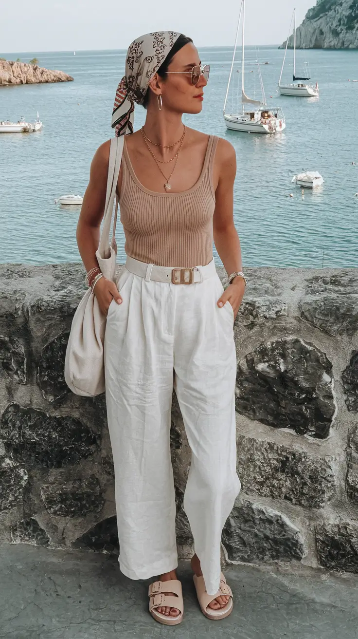july capsule wardrobe Soft Pink and Cream Feminine Flair