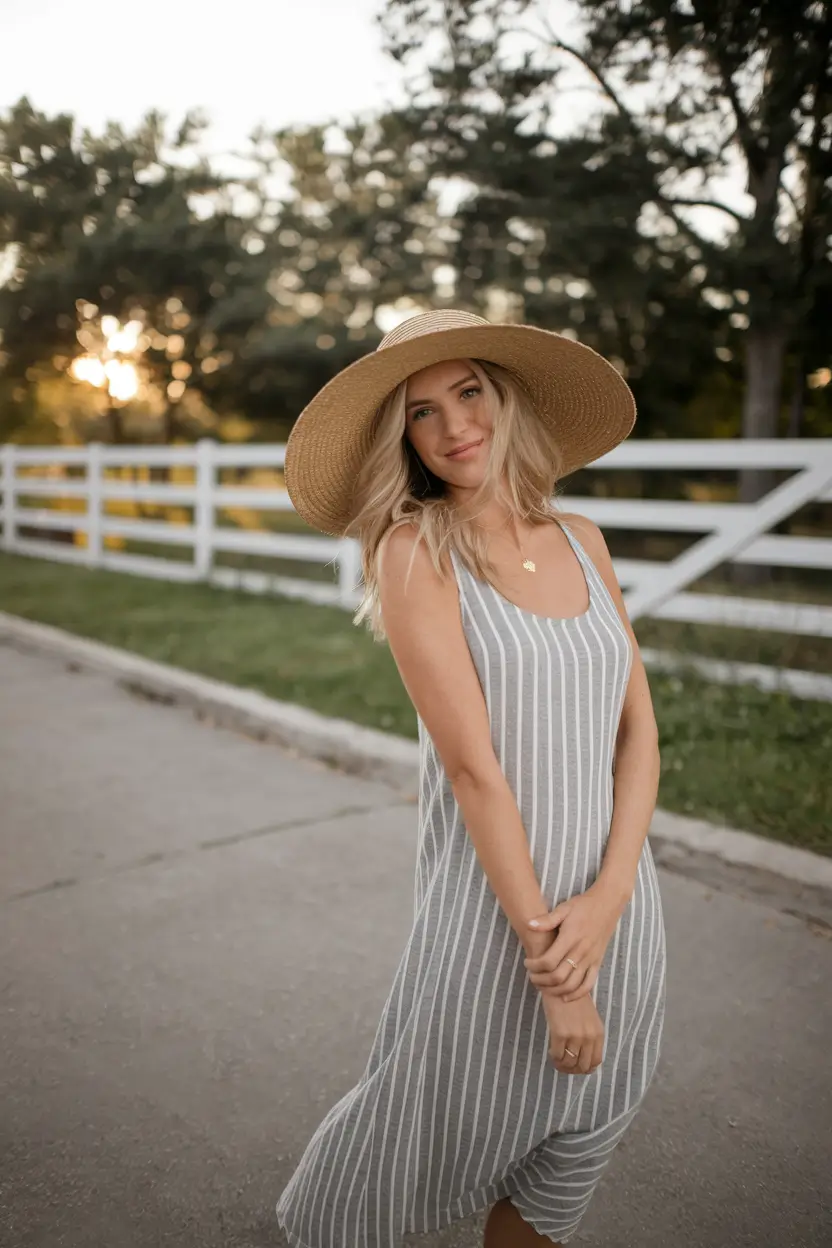 Your Dream Wardrobe Guide for July 2025 - Beach-Ready Layers with Denim Shorts & Kimono