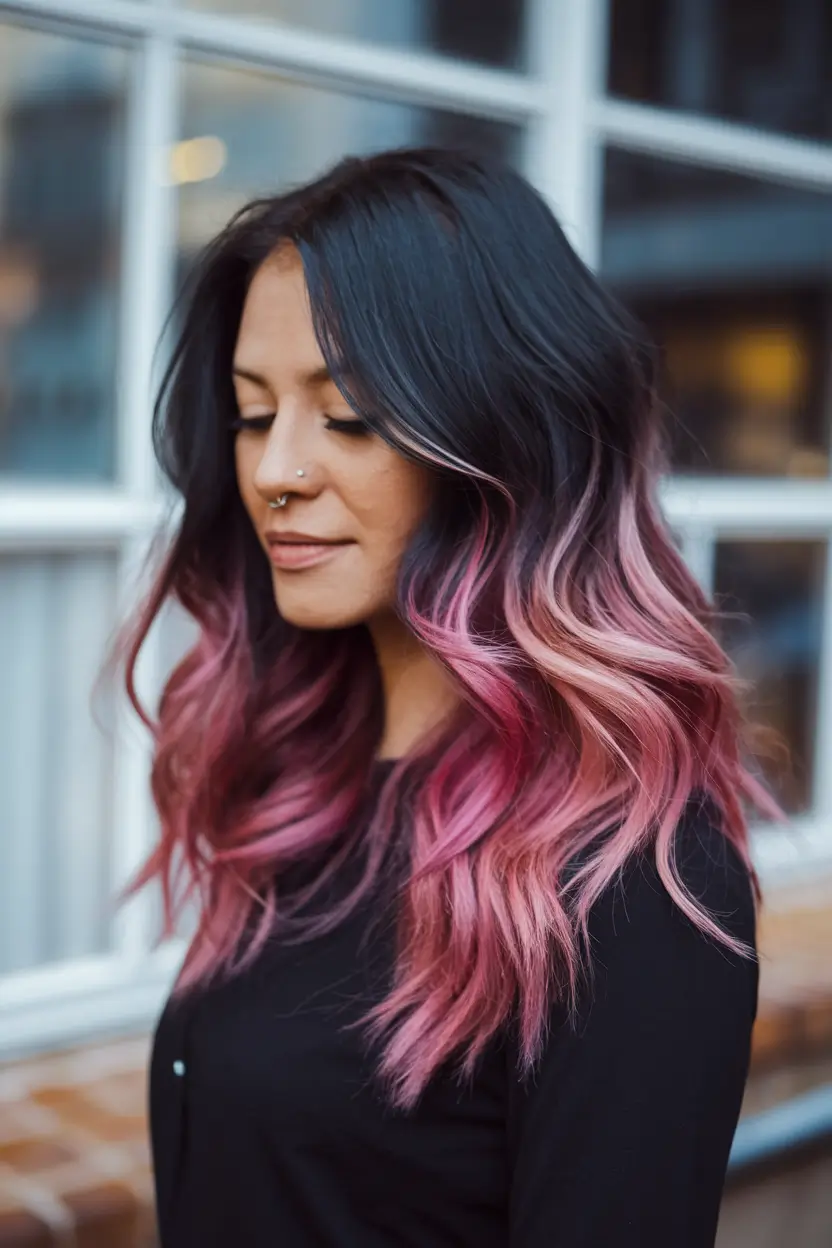 end-of-summer-hair-color-ideas-2025-Peachy-Blonde-Glow
