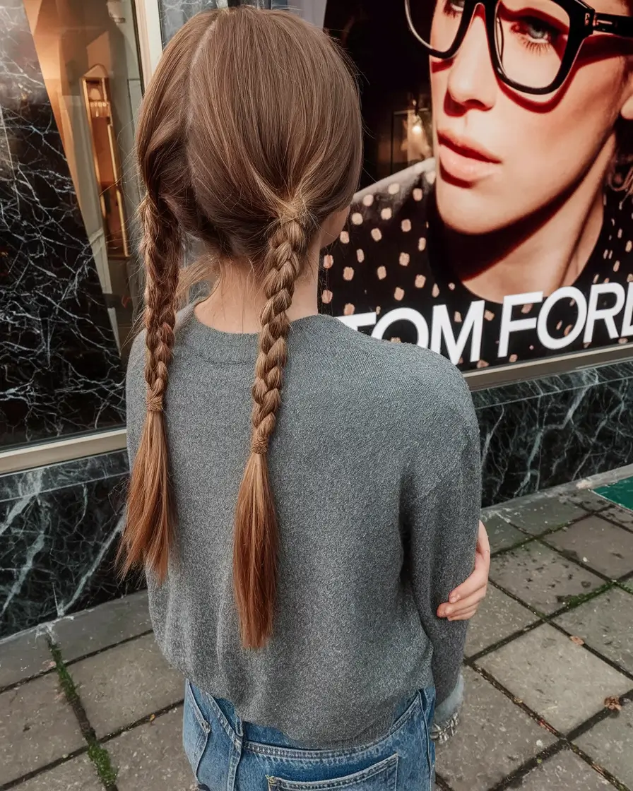 hairstyles-for-school-2025-two-simple-braids-with-a-modern-twist