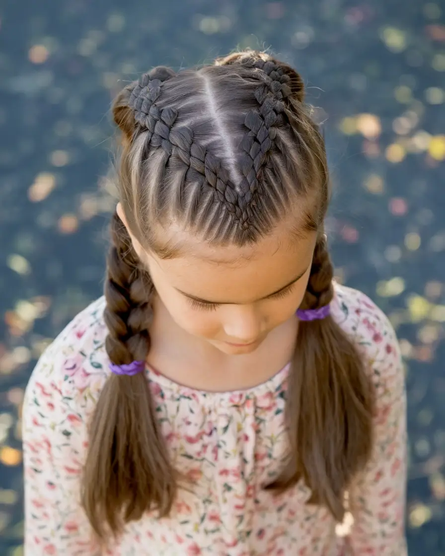 hairstyles-for-school-2025-v-shaped-braid-magic