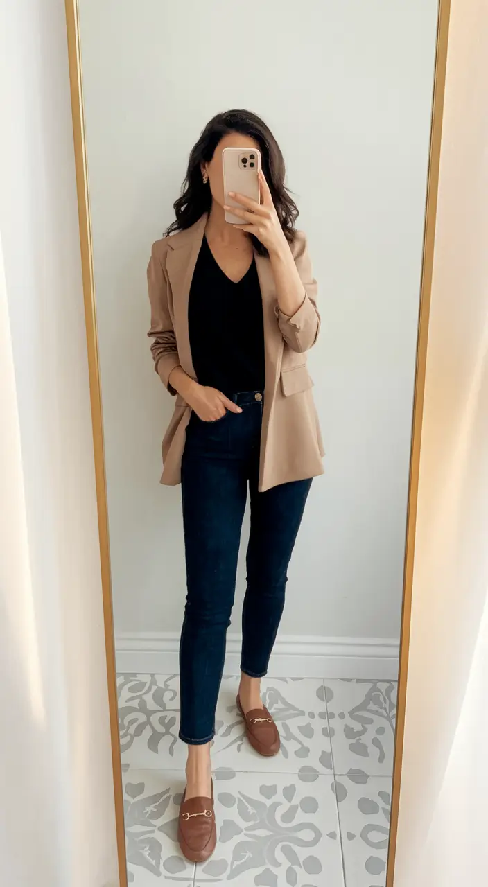 labor day outfits women classic neutrals with a modern twist