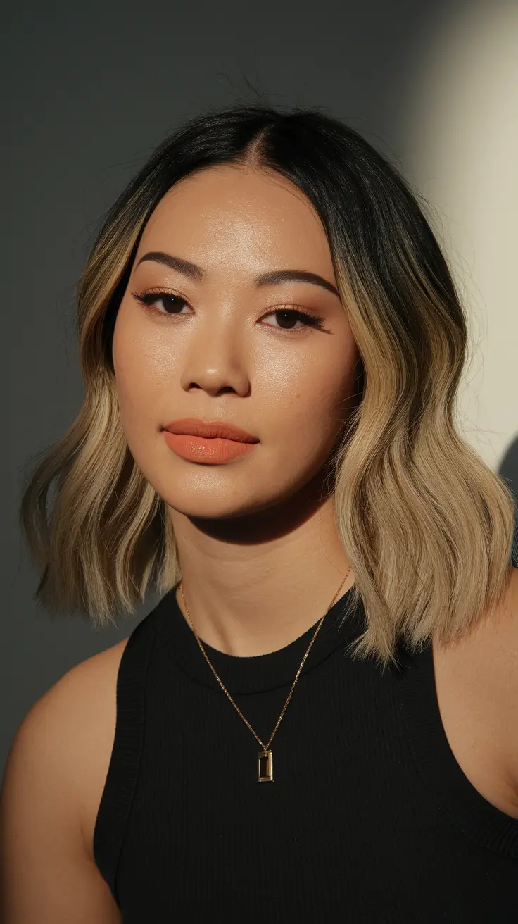 end of summer hair color Peachy Keen Dreams