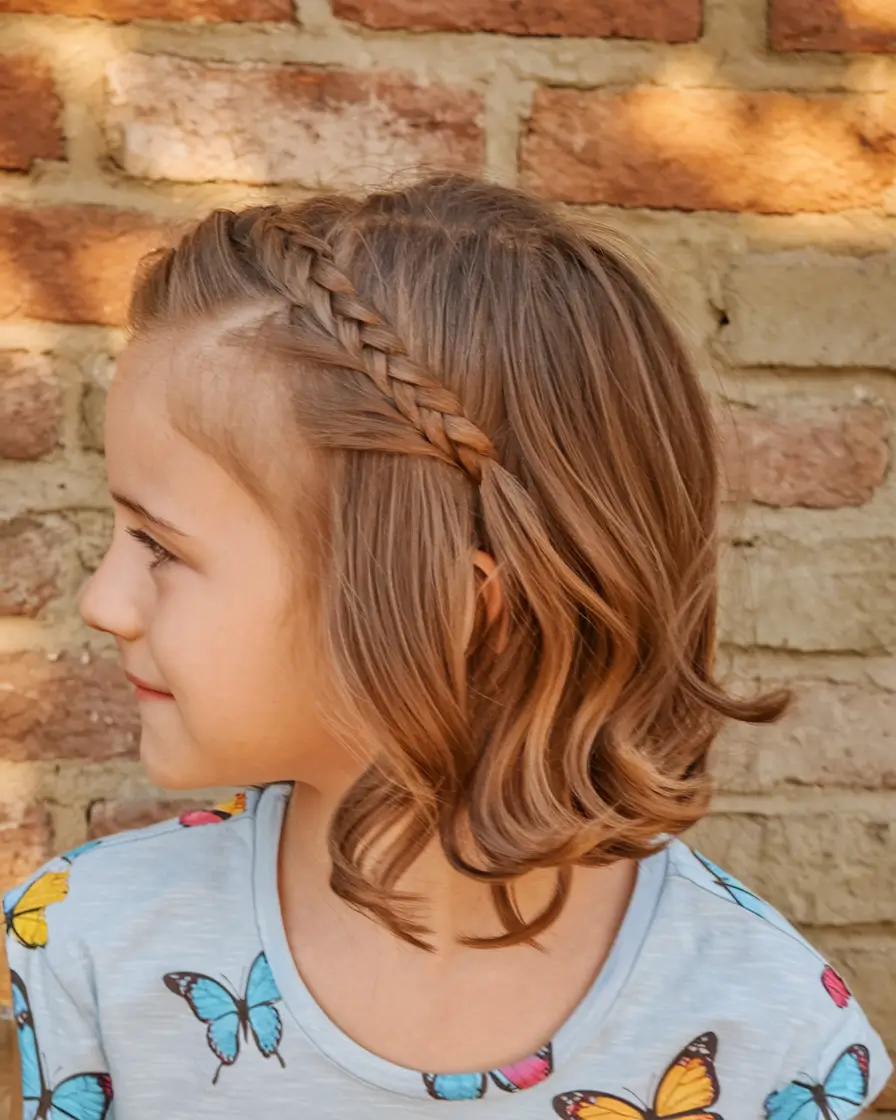 hairstyles-for-school-2025-sweet-side-braid-with-waves