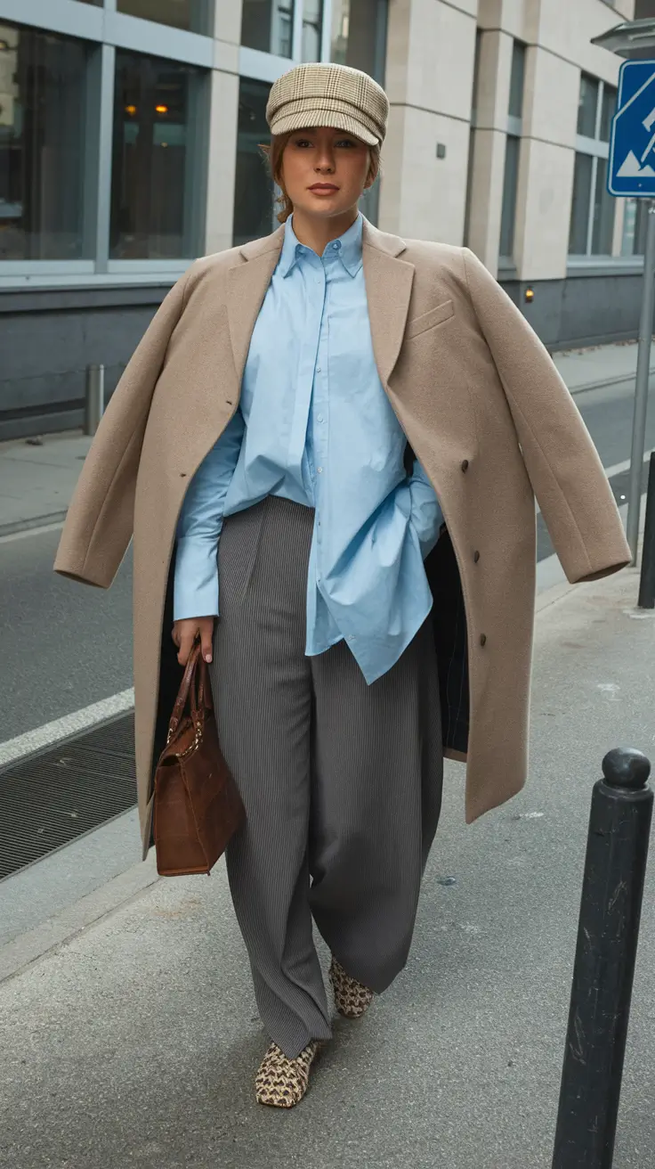 simple fall outfits casual chic Parisian-Inspired Polished Layers