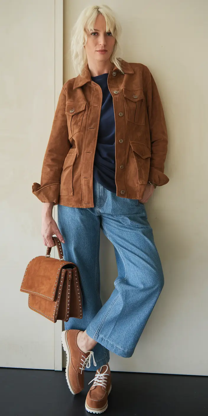 simple casual fall outfits Rustic Western With a Cool-Girl Twist