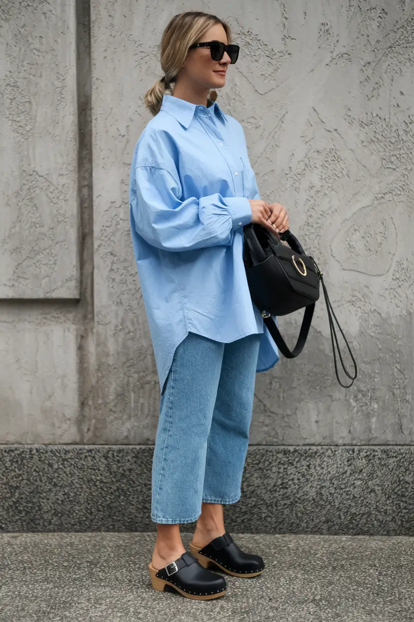 fall transition outfits Playful Volume and City Edge
