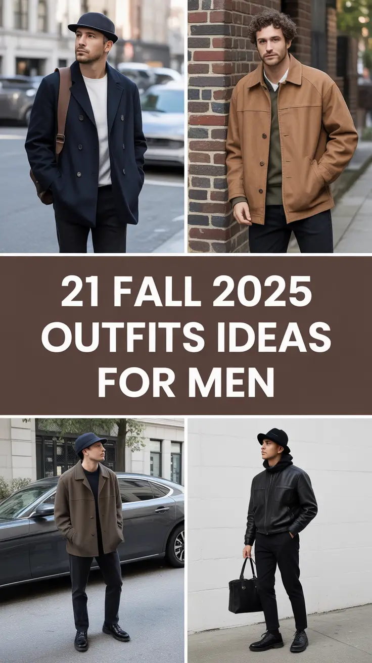 Top Fall 2025 Outfits for Men: Casual Street Styles to Try This Season