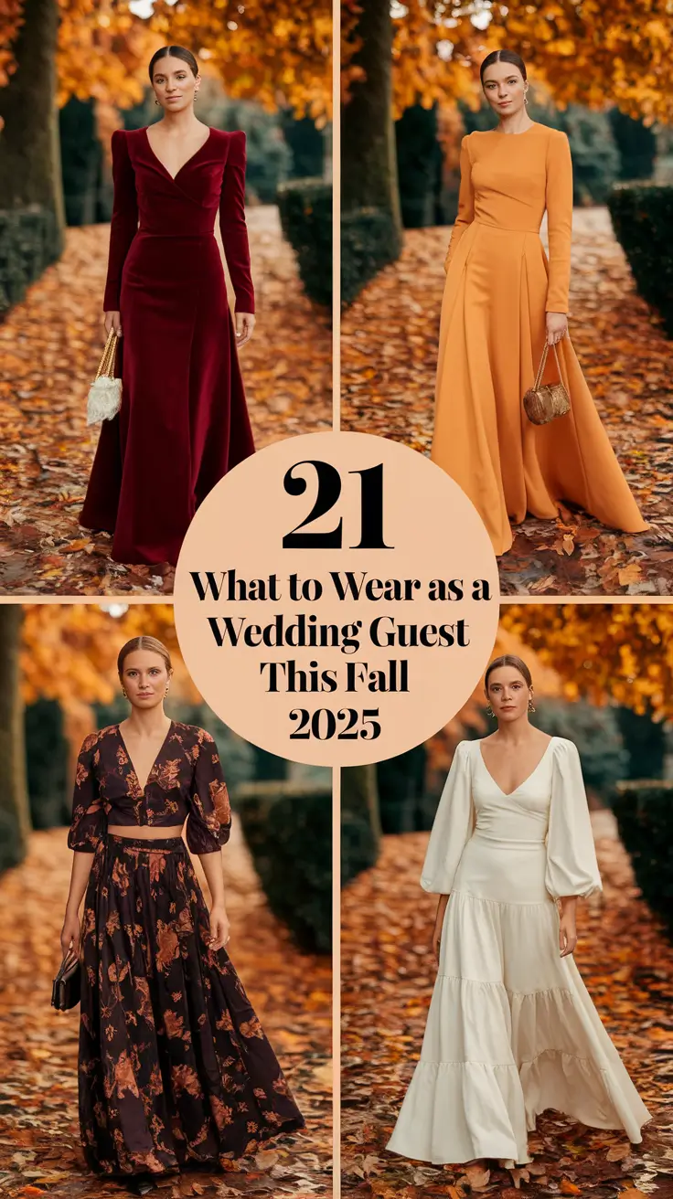 What to Wear as a Wedding Guest This Fall 2025: Stunning Dresses & Style Tips