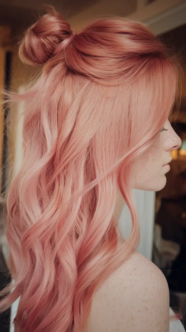 end of summer hair color Crimson Tides Flow