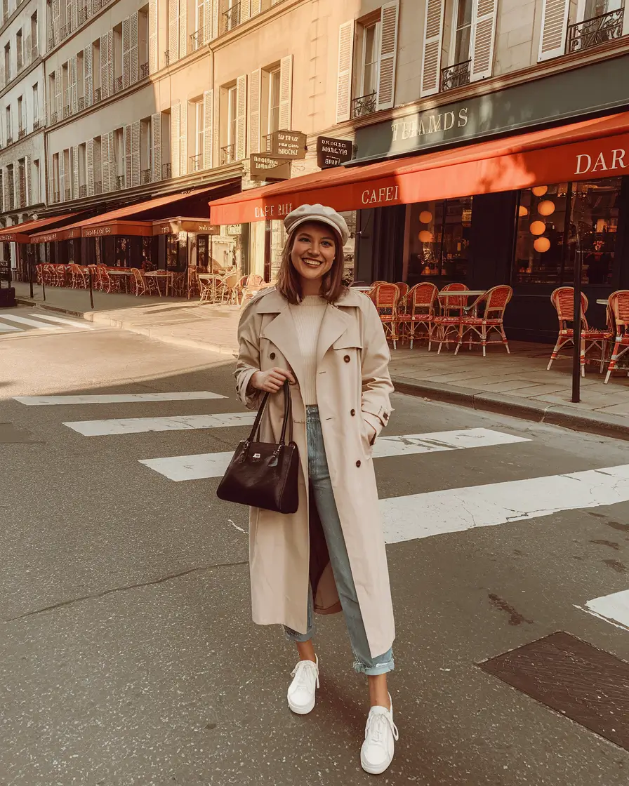 early-fall-outfits-work Neutral-Layers-in-the-City