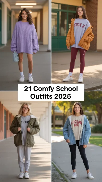 Best Comfy School Outfits 2025: Cozy Styles for Every Season