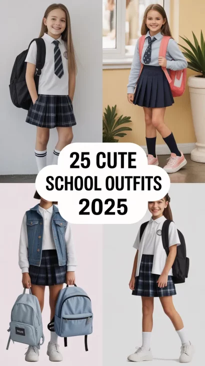 Cute School Outfits 2025: Trendy & Comfy Styles for Every Grade