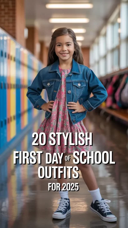 Stylish First Day of School outfits for 2025 to Dress to Impress at Any Grade