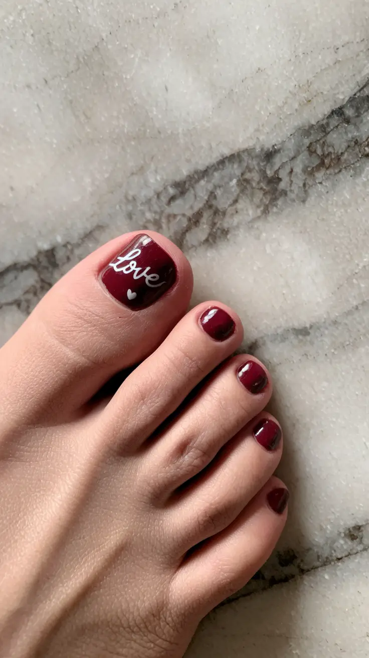 august toe nails Green & White With Fresh Leafy Accents
