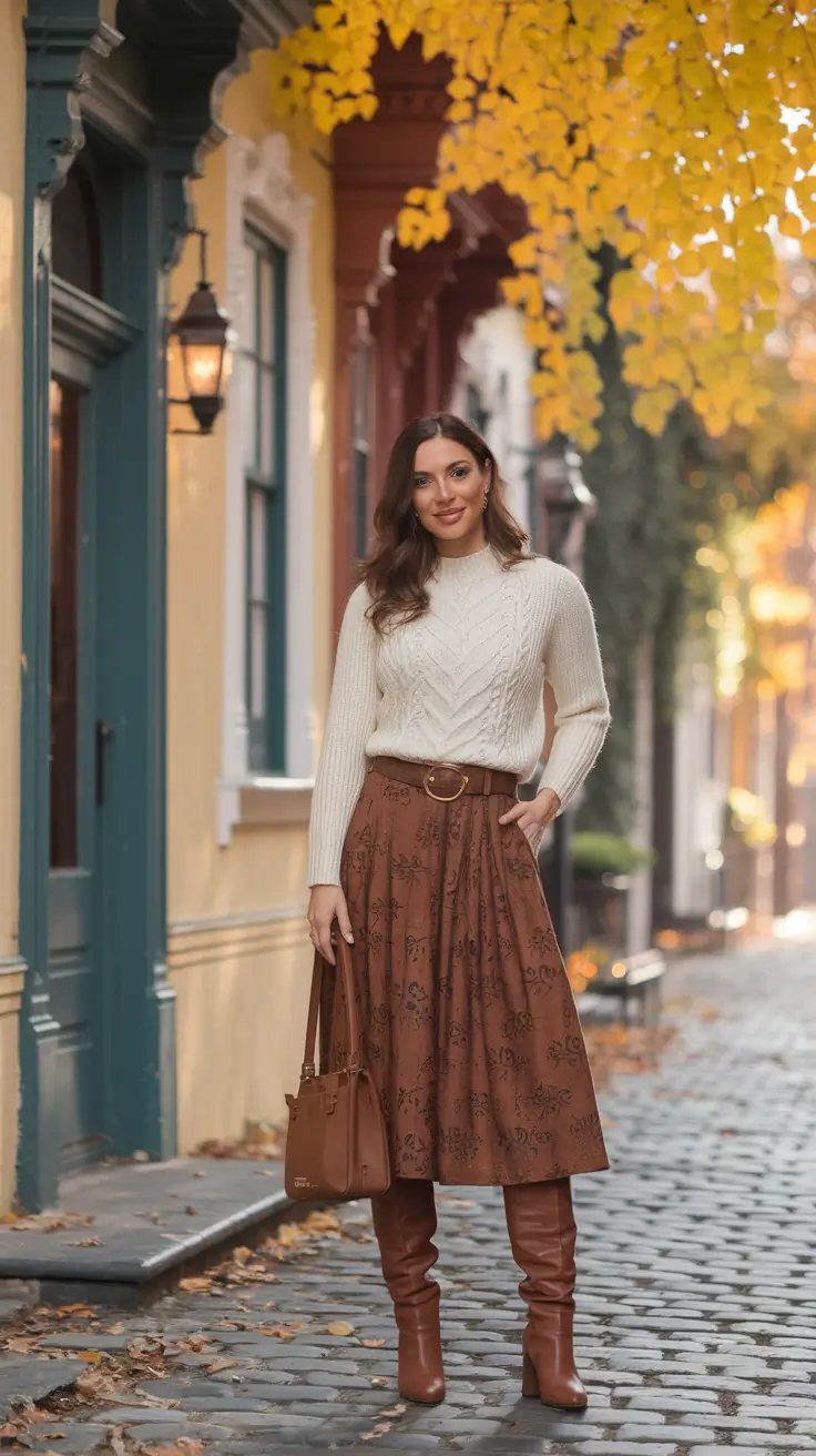 autumn outfits 2025 Rustic and Romantic Autumn Staples