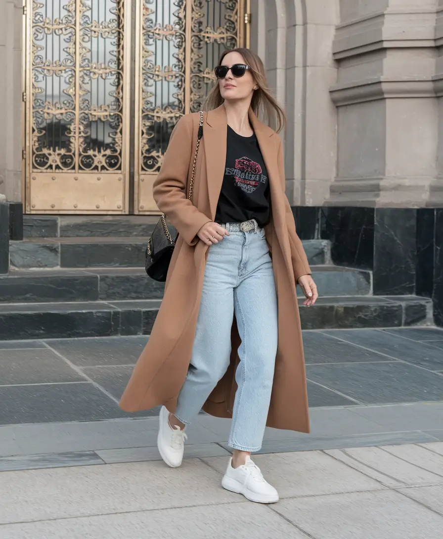 autumn outfits 2025 Minimalist Streetwear with a Graphic Punch