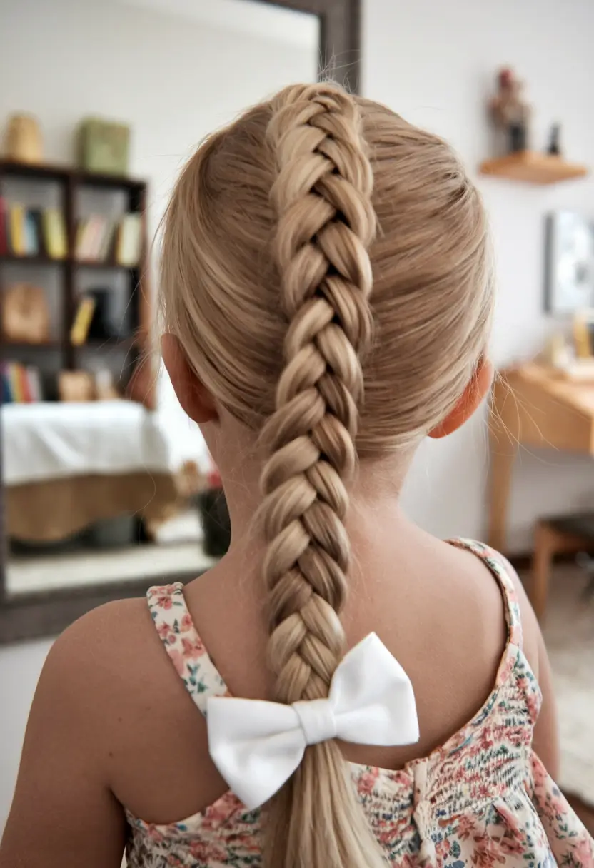 back to school hairstyles Defined Curls with Half-Up Top Knot