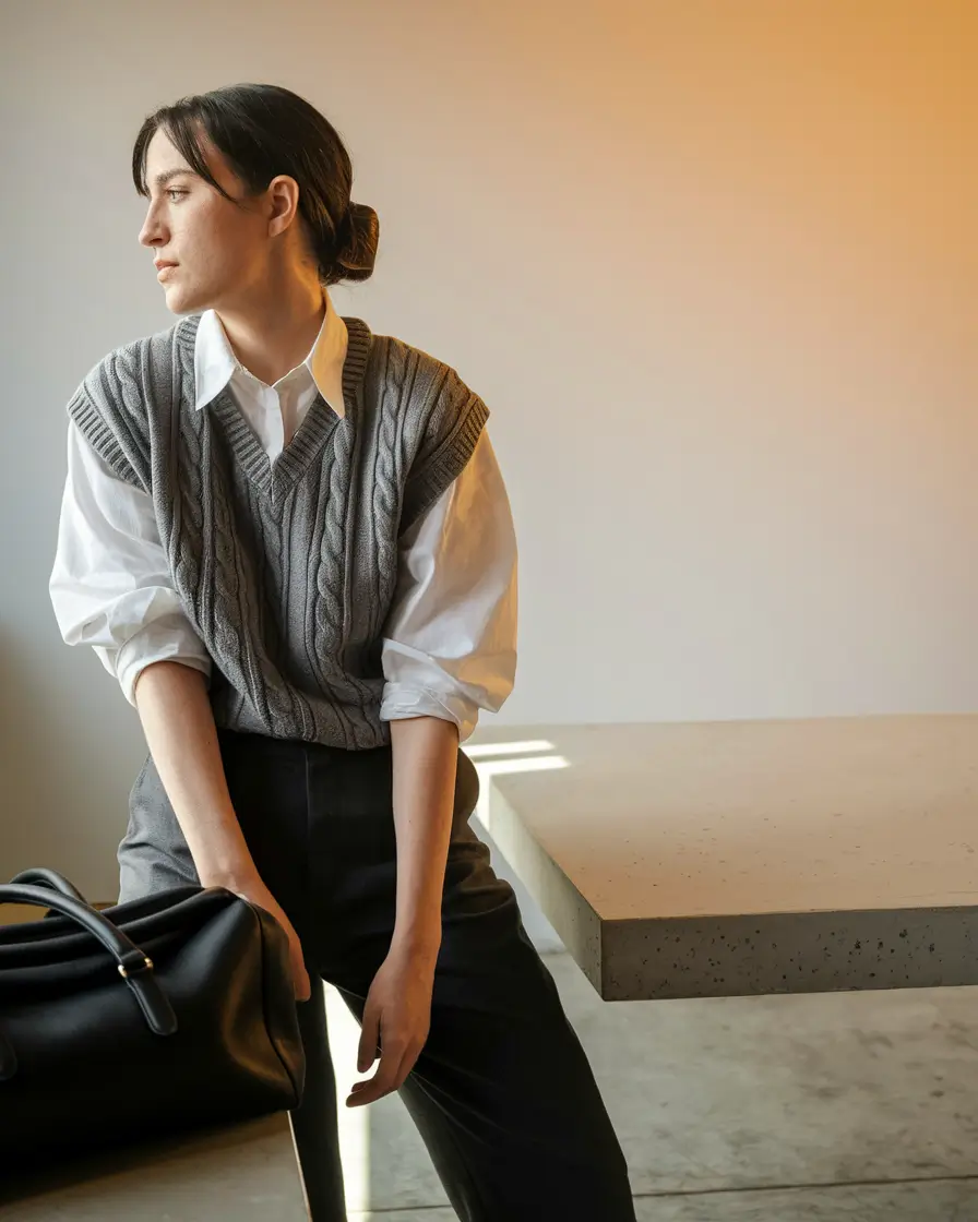 back to school outfits for teens 2025 Minimalist Structure for Cool Class Days