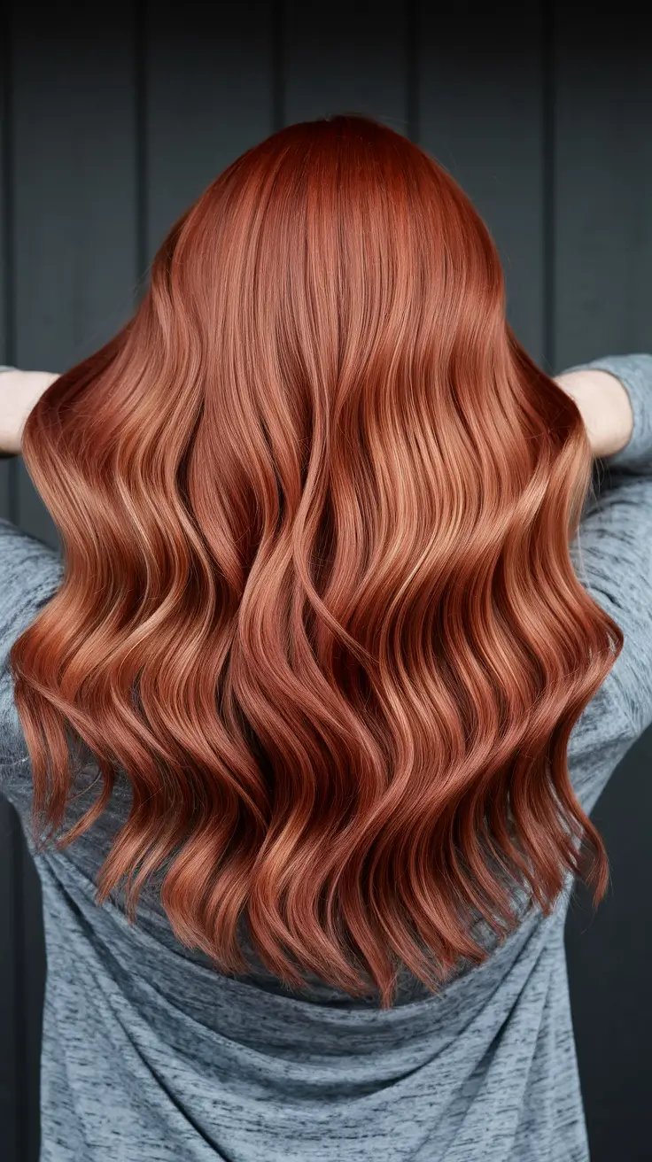 hair color trends Toasted Auburn Shine