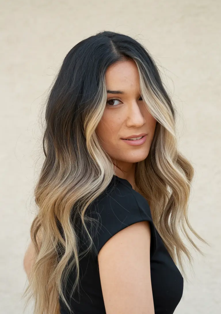 hair color trends Shadow-Root Dimensional Blonde