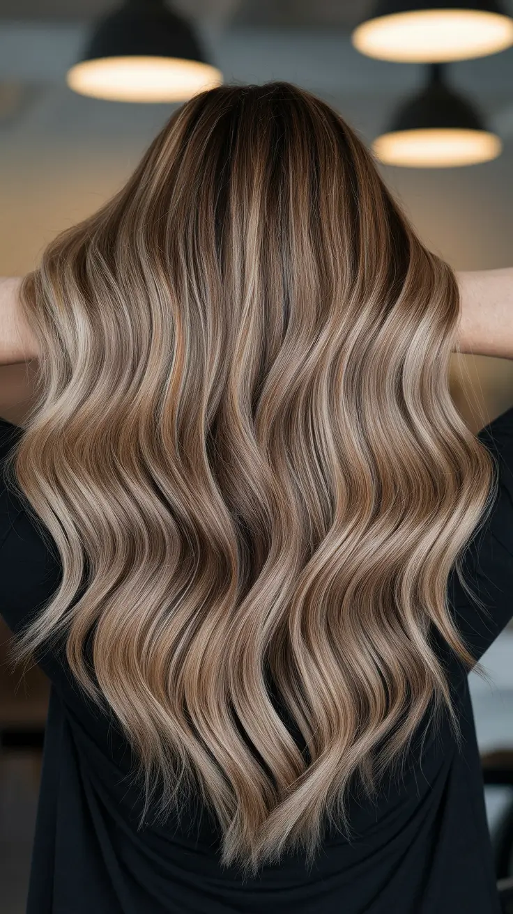hair color trends Champagne Latte Blend