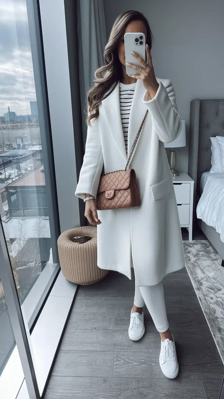 Capsule Wardrobe for Fall 2025 Stripes and White A Parisian Fall Dream