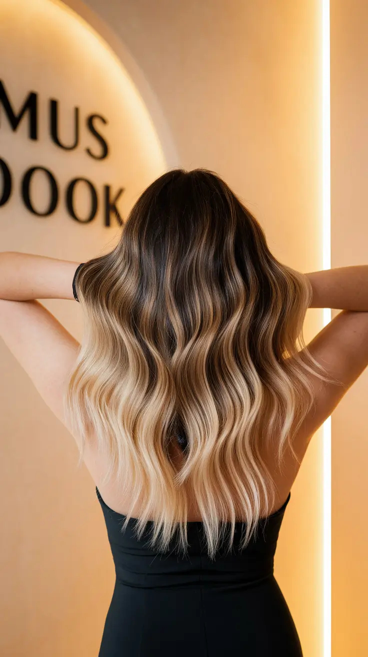 Chic Haircuts Fall Wheat Blonde Balayage with Layered Length