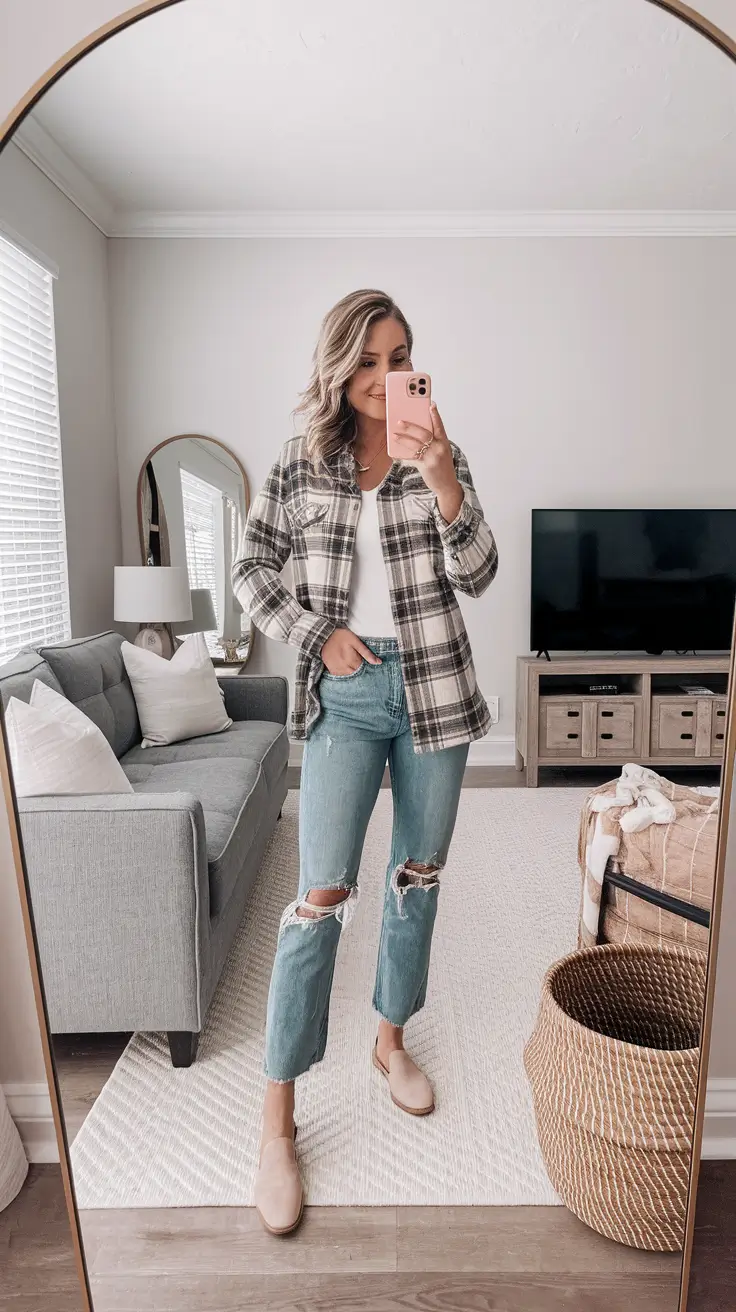 cute mom outfits fall Street Style Meets Real Life