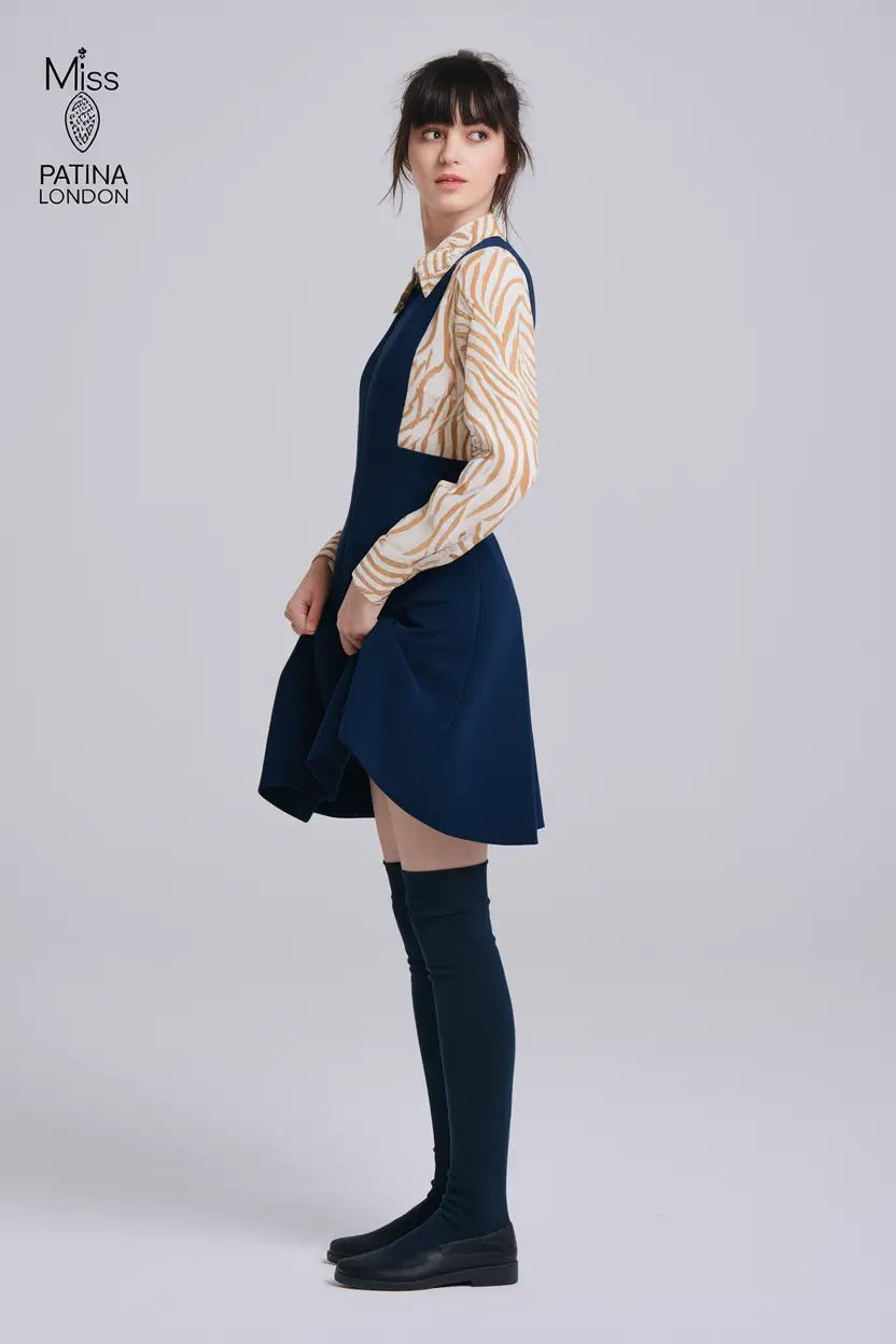 cute school outfits 2025 Bold Stripes and Playful Patterns