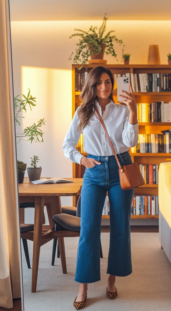early fall outfits Modern Prep with a Touch of Retro