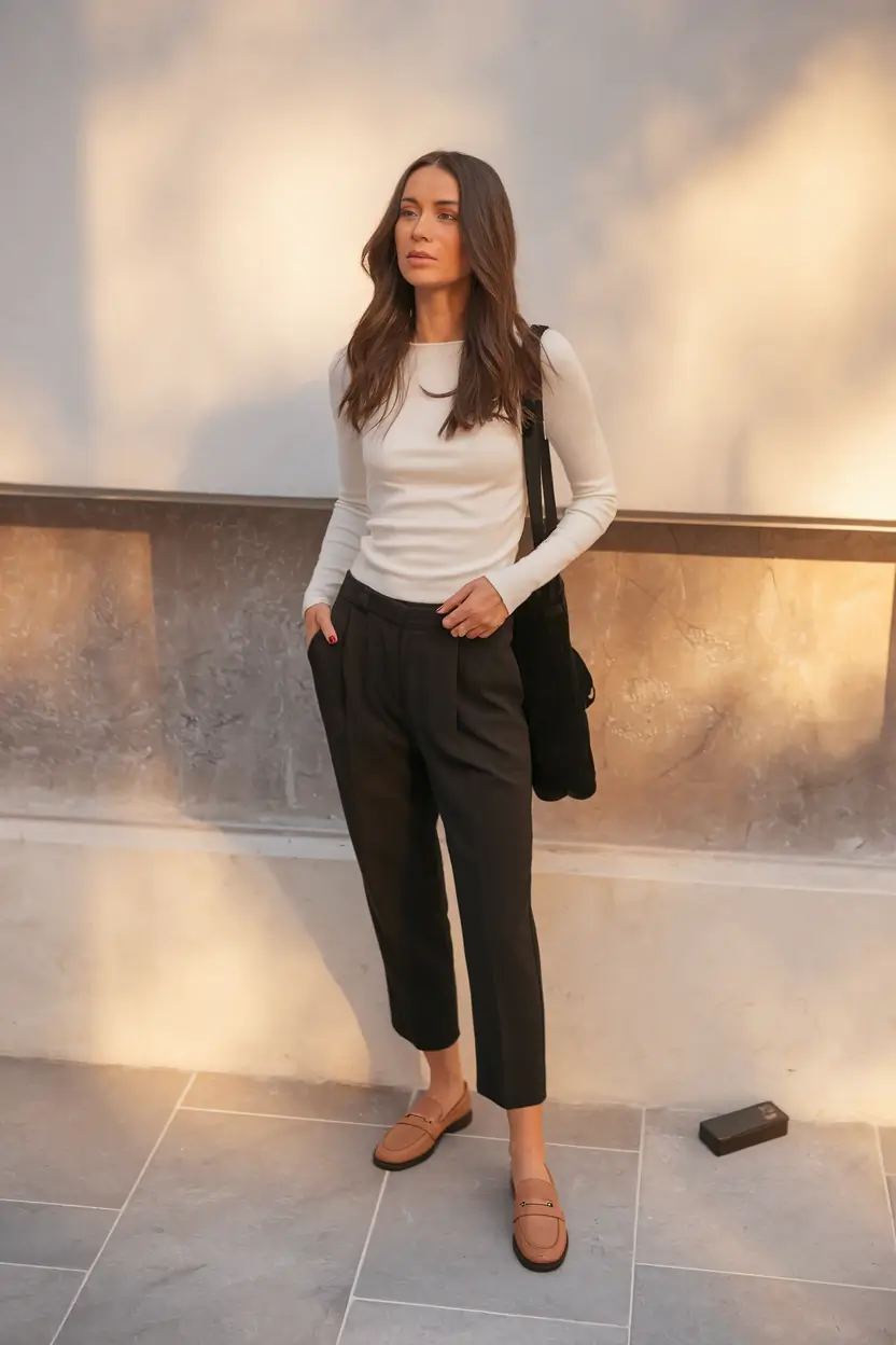 fall outfits for everyday Refined Basics Meet Minimalist Cool