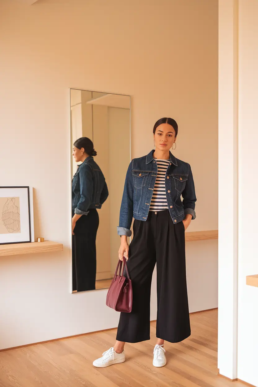 fall outfits for everyday Classic Parisian Meets West Coast Ease