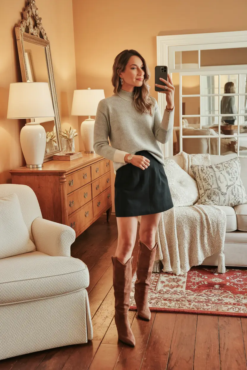 fall birthday outfits 2025 Classy Skirt Women Casual