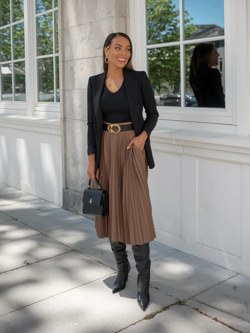 fall birthday outfits Boss Lady Chic