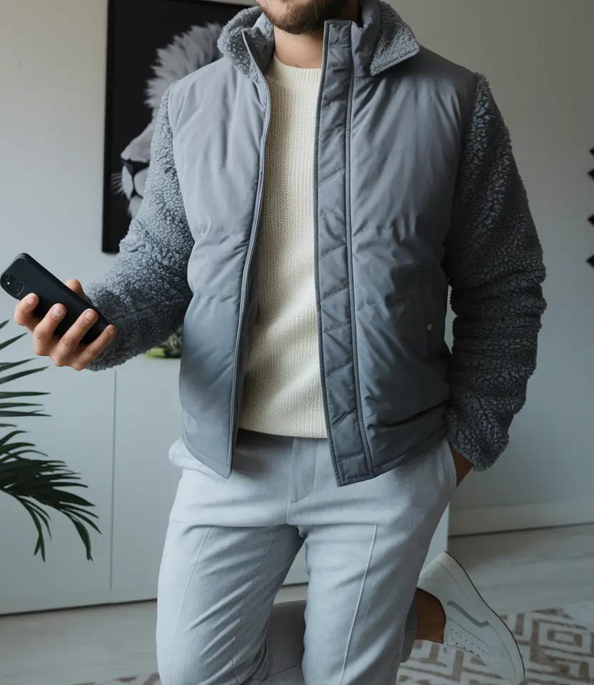 fall business casual outfits for men 2025 Laid-Back Layers with Cold Weather Appeal