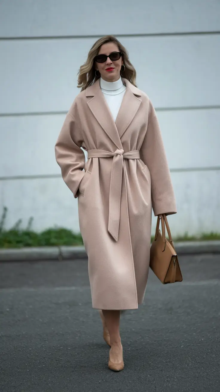 cute fall outfits for women classy Soft Neutrals with a Parisian Tie