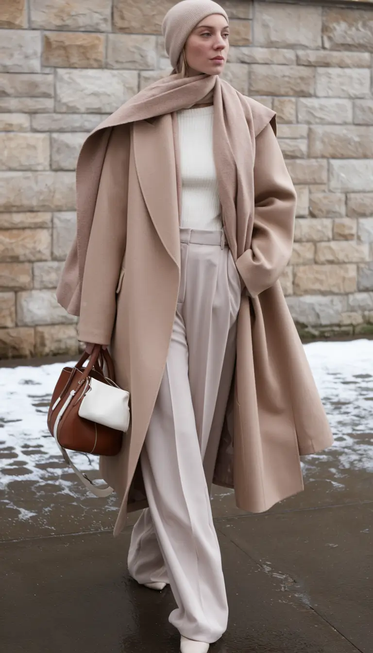 cute fall outfits for women casual Layered Coziness with Urban Edge