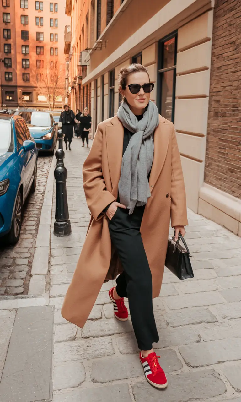 fall fashion outfits Urban Cool Meets Classic Camel