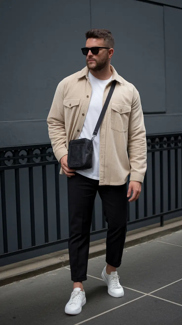 fall outfits for men Effortlessly Polished Street Style