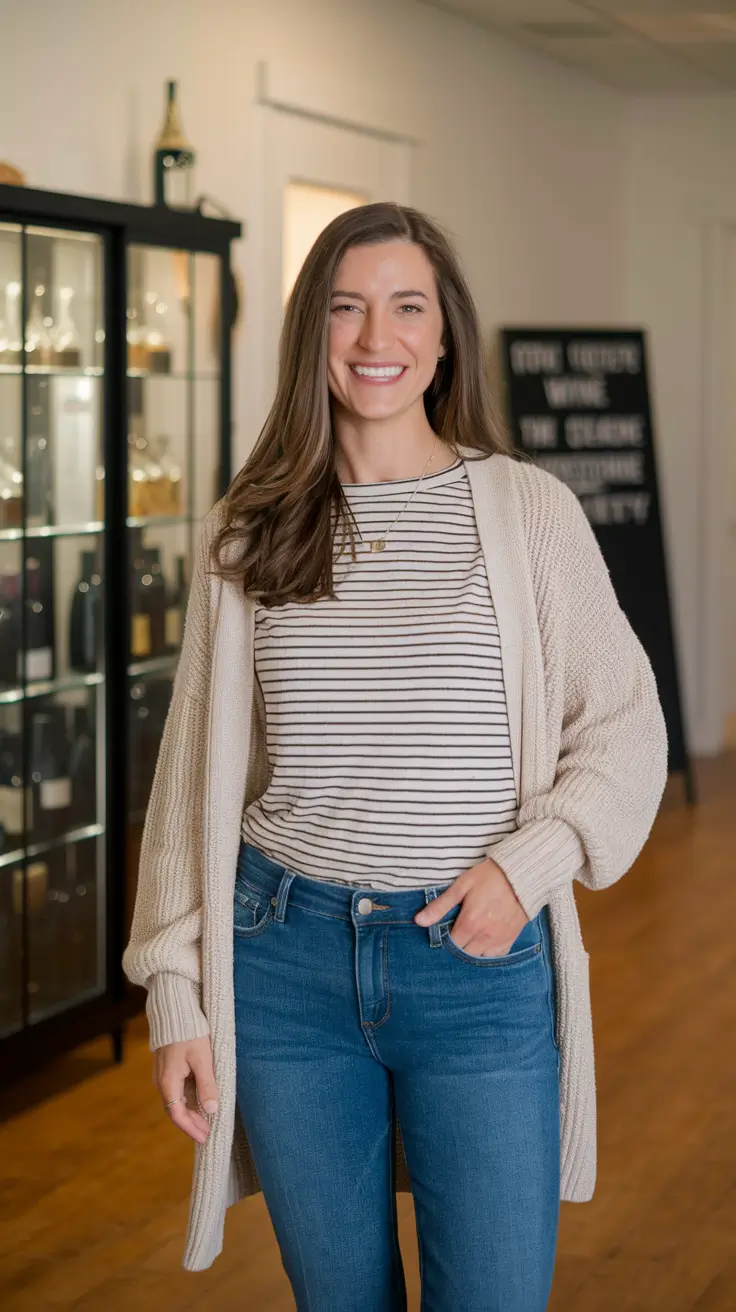 fall outfits for women over 40 Casual Fall Layers That Just Work
