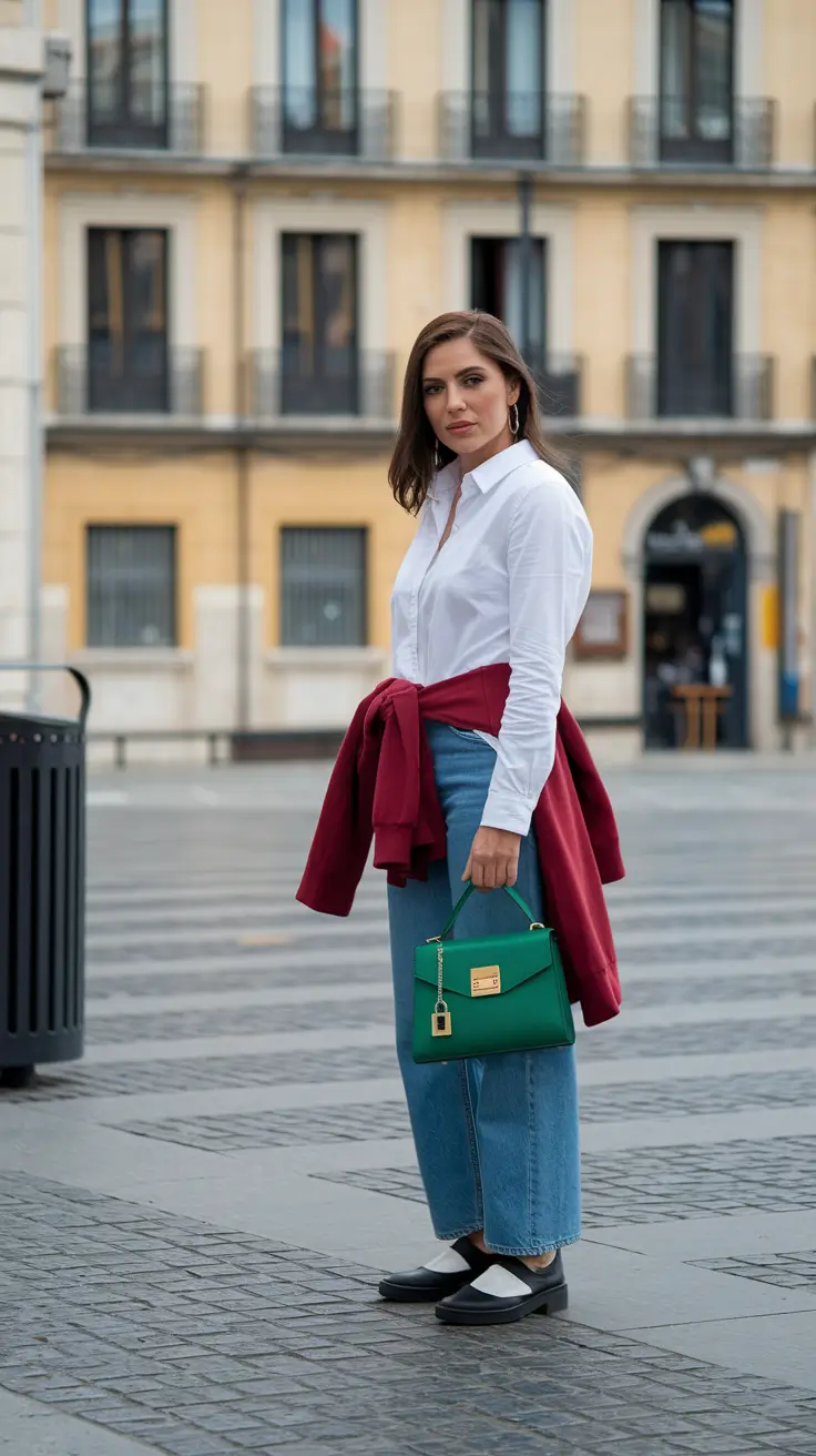 outfits latina women City Stroll Elegance in Fall Layers
