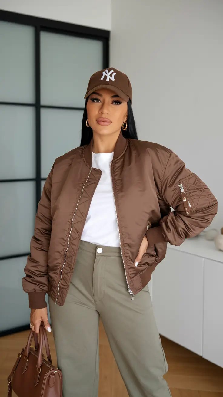 latina outfits for women Street Style Sporty with Autumn Attitude