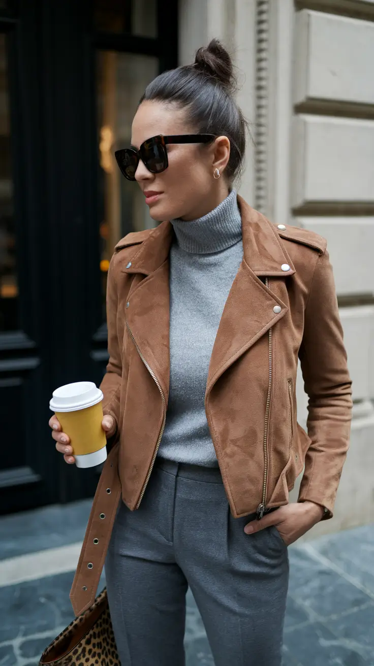 fall outfits latina women Elegant Statement in Earth Tones