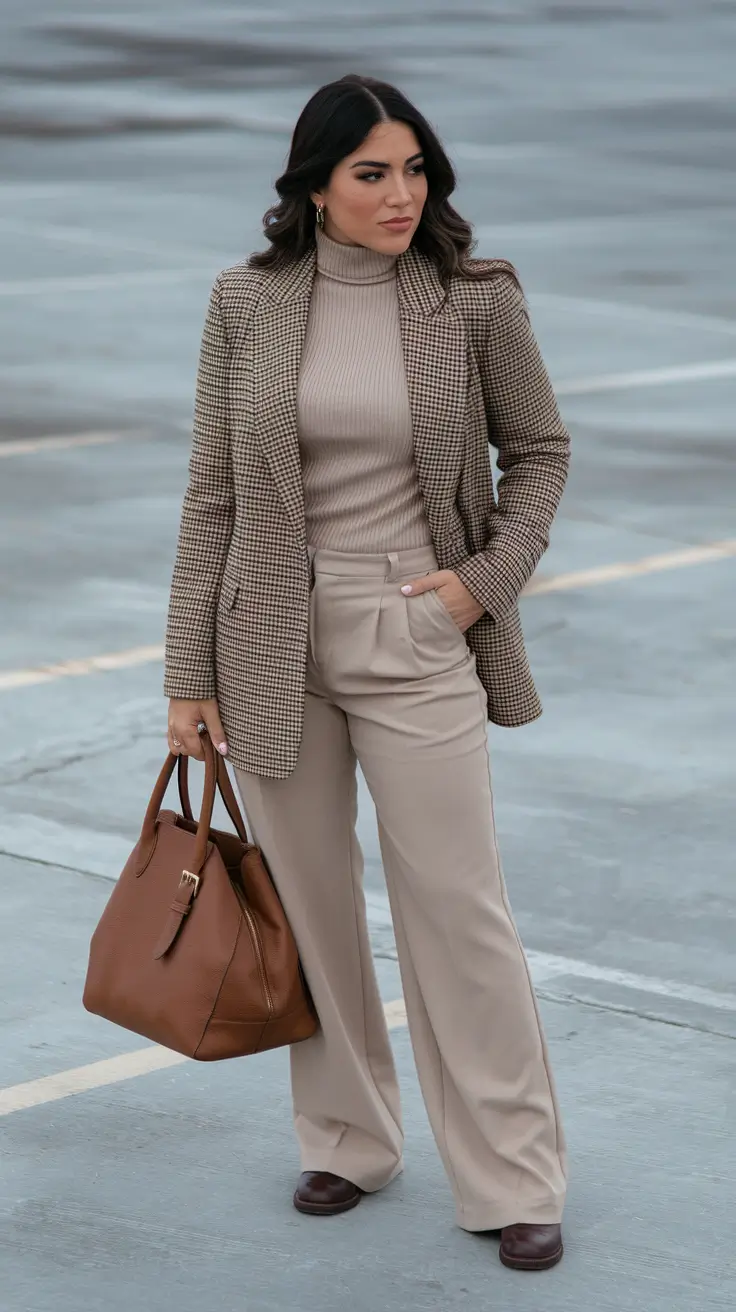 fall outfits latina women Urban Cool with Oversized Appeal