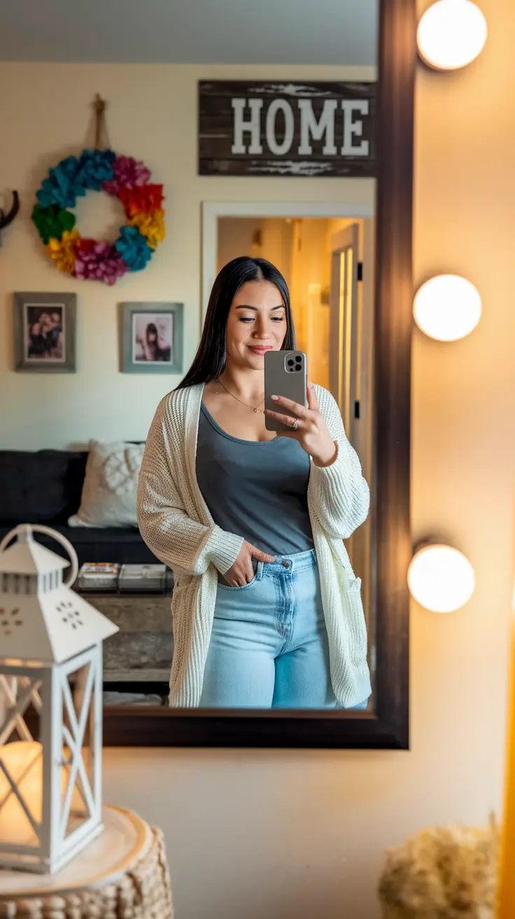 latina fall outfits women Everyday Fall Denim with a Light Touch