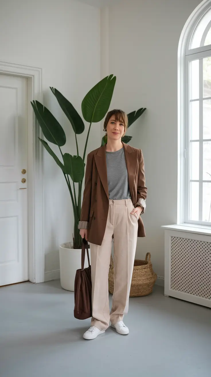 fall inspo for women Everyday Smart With a Relaxed Spin