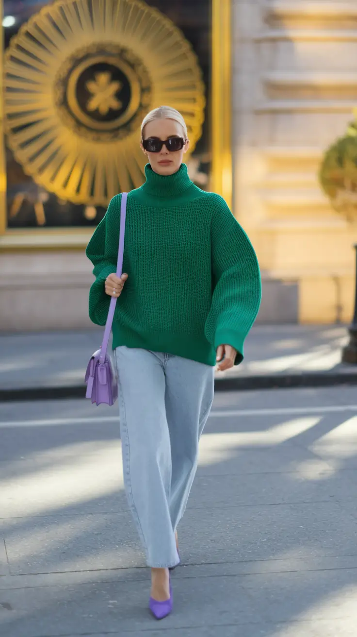 womens fall fashion Colorblock Confidence in Jewel & Pastel